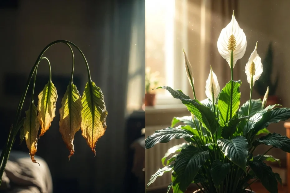5-Minute February Reset for Your Peace Lily – Bring It Back to Life Before Spring