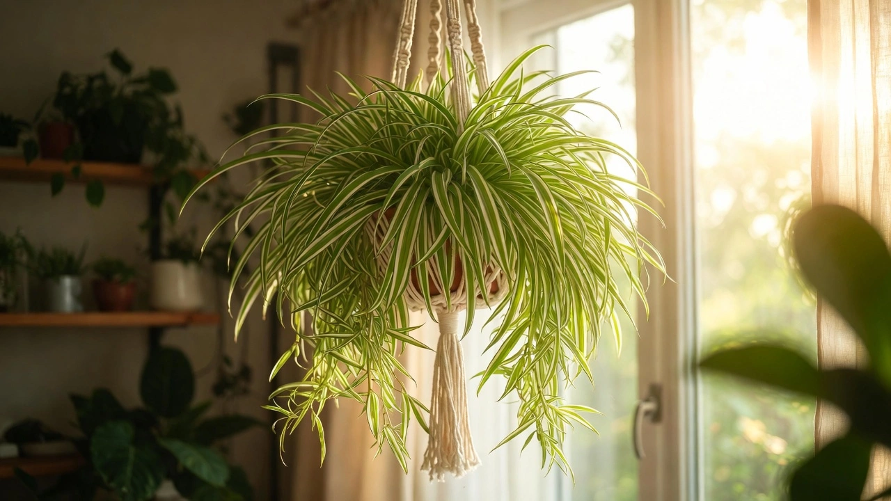 How I Turned My Spider Plant Into A Stunning Hanging Showpiece