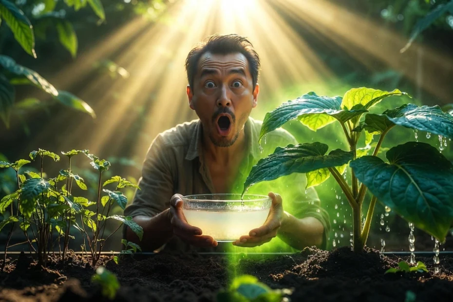 Stop Wasting Rice Water Here’s How It Boosts Plant Growth